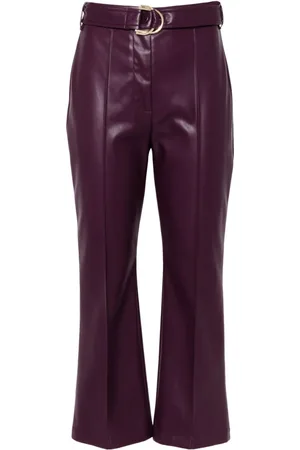 Liu Jo Coated flared trousers