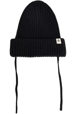 Mini Rodini Logo-patch beanie