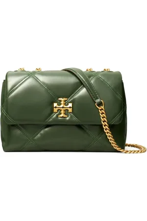 Tory Burch Small Kira diamond-quilted convertible shoulder bag