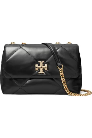 Tory Burch Small Kira diamond-quilted pav??? convertible shoulder bag