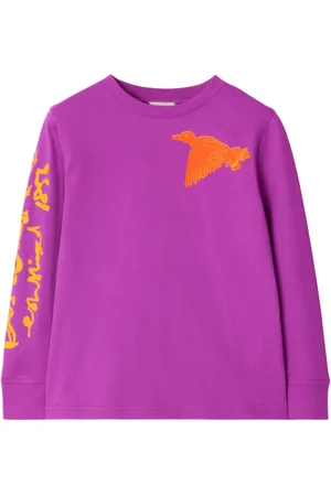 Burberry Waterbird-print cotton sweatshirt