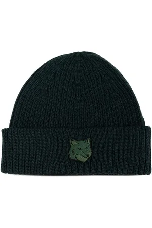Maison Kitsuné Bold Fox head beanie