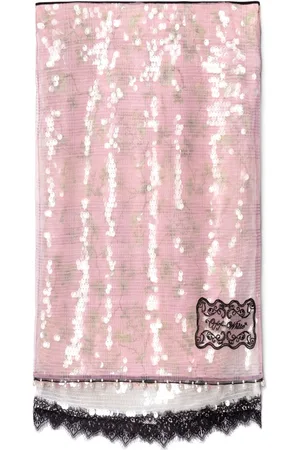 OFF-WHITE Ramage sequined midi skirt