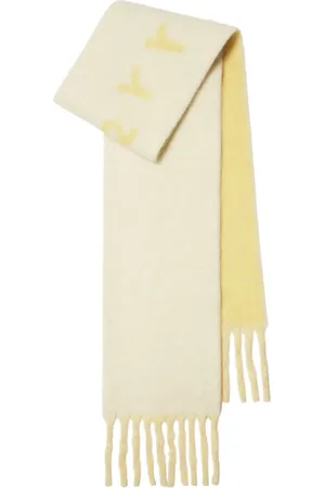 Burberry Logo-intarsia reversible scarf