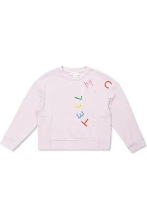 Stella McCartney Logo-embroidered cotton sweatshirt