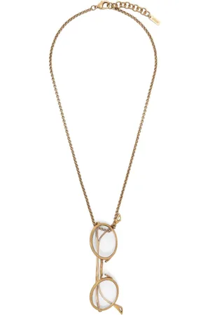 Moschino Glasses-pendant necklace
