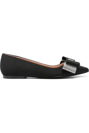 Moschino Rhinestone ballet flats