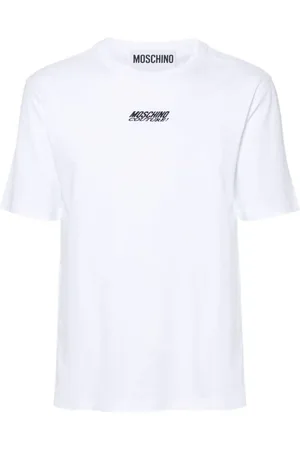 Moschino Logo-embroidered T-shirt