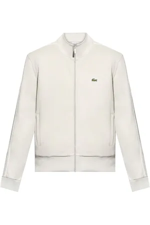 Lacoste Logo-print zipped sweater