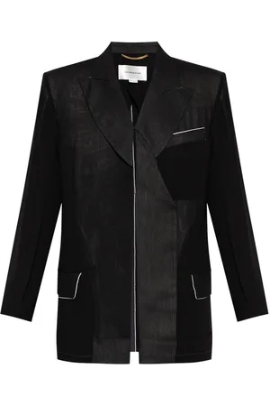 Victoria Beckham Panelled cotton-blend blazer