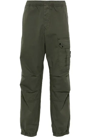 Stone Island Mid-rise cargo trousers