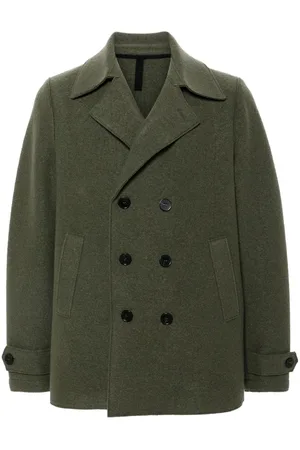Harris Wharf London Virgin wool peacoat
