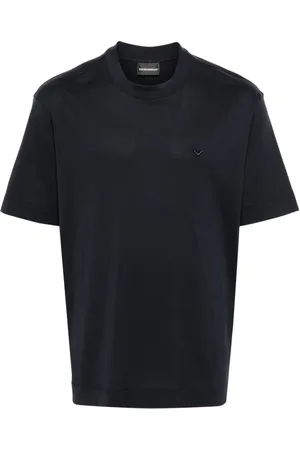 Emporio Armani Logo-embroidered T-shirt