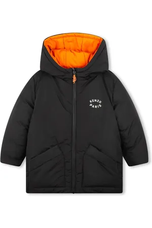 Kenzo Logo-print reversible puffer jacket