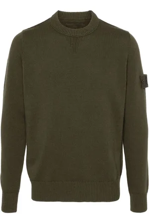 Stone Island Compass-badge wool jumper