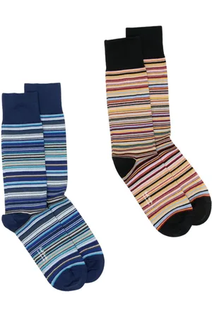 Paul Smith Striped socks 2 pack