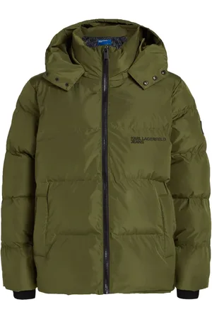 Karl Lagerfeld Hooded puffer jacket