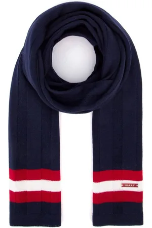 Bally Logo embroidered scarf