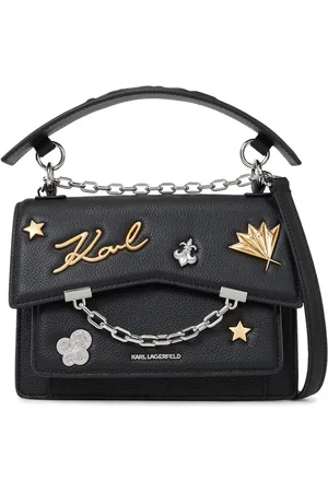 Karl Lagerfeld K/Seven Grainy Pins leather tote bag