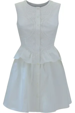 Self-Portrait Panelled minidress