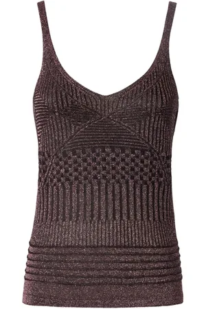 Missoni Metallic-threading ribbed tank top