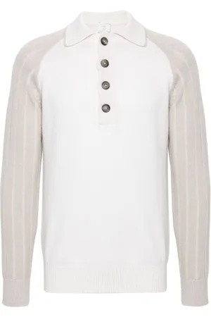 ELEVENTY Polo-collar sweater