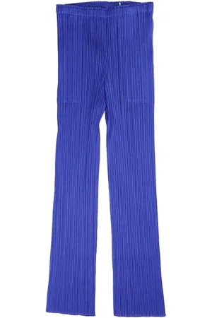 PLEATS PLEASE ISSEY MIYAKE Fully-pleated flared trousers