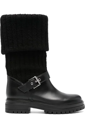 Gianvito Rossi Buckle-detail boots