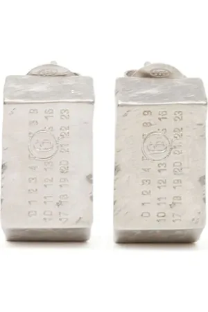 Maison Margiela Numbers-motif hoop earrings