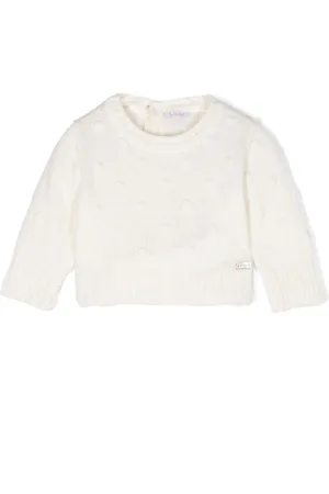 Le Bebé Enfant Logo-plaque sweater