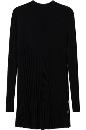 Twin-Set Pleated button-detail jumper