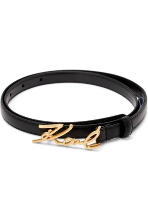 Karl Lagerfeld K/Signature buckle belt