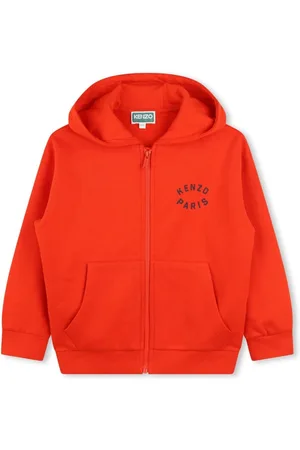 Kenzo Graphic-print zip-up hoodie