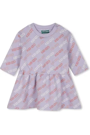 Kenzo Logo-print cotton dress