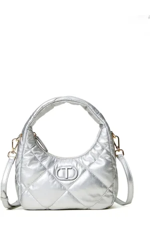 Twin-Set Padded quilted tote bag
