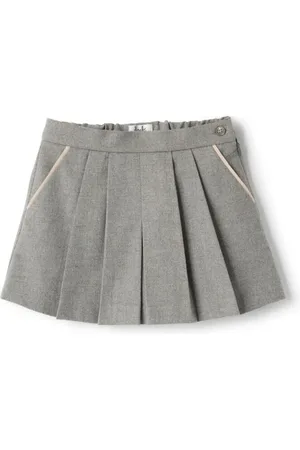 Il gufo Pleated mini skirt