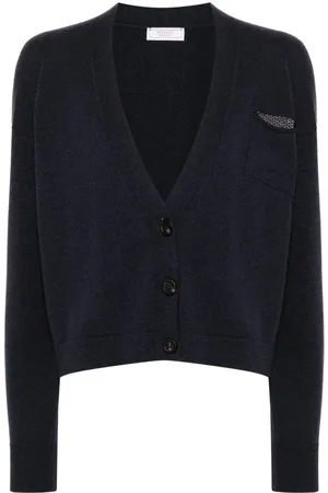 PESERICO SIGN Punto Luce-trim cardigan