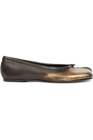 Maison Margiela Tabi leather ballerina shoes