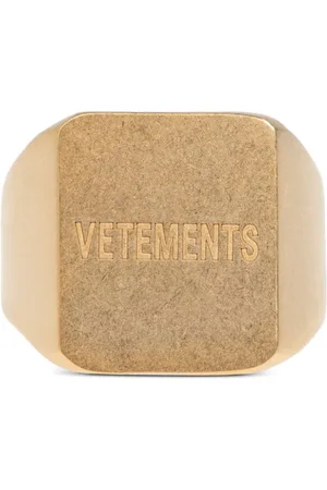 Vetements Logo-engraved ring