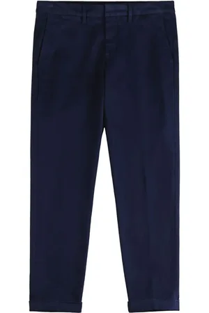 FAY Straight-leg cotton trousers