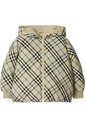 Burberry Reversible checkered padded jacket