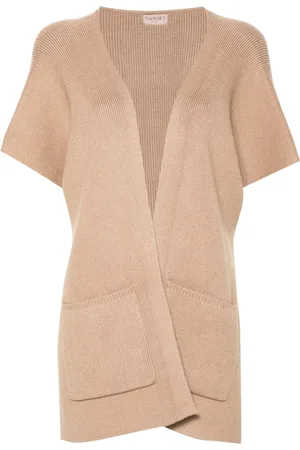 Twin-Set Logo-embroidered poncho