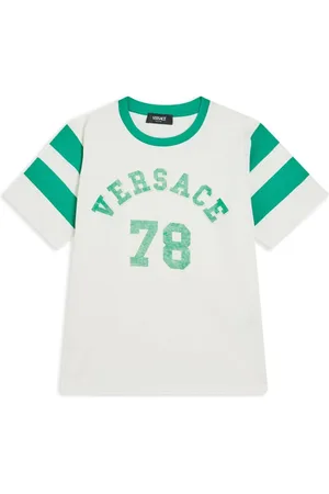 VERSACE Logo-stamped T-shirt
