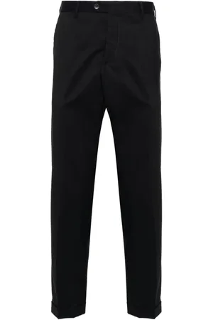 BRIGLIA Pressed-crease trousers