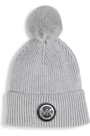 Michael Kors Logo-appliqu?? ribbed beanie