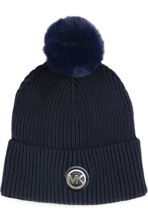 Michael Kors Appliqu??-logo ribbed beanie