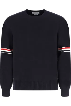 Thom Browne Milano stitch crew neck jumper