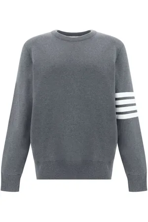Thom Browne 4-Bar Milano Stitch Pullover