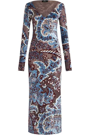 Etro Jacquard velvet dress