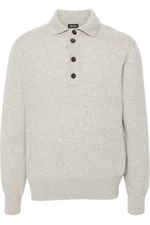 Ermenegildo Zegna Mélange fine-knit jumper